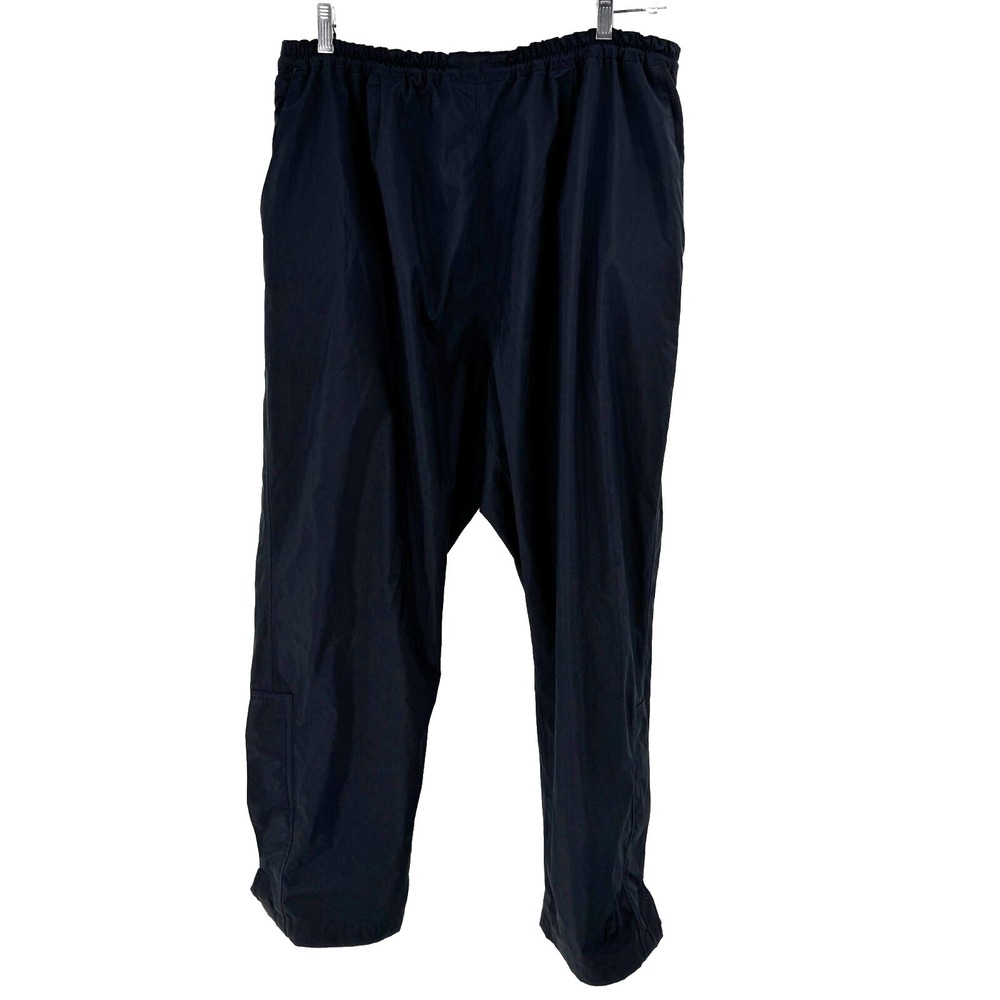 FootJoy DryJoys‎ Water Resistant Pullover Golf Pants Men's XL Black Windbreaker